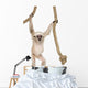 Young Pileated Gibbon Wall Decal