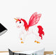 Fairy Tail Red Horse Wall Decal