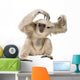 Young Pileated Gibbon Wall Decal