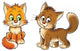 Cats Wall Mural