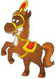 Circus Horse Wall Decal