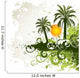 Green palm trees Wall Decal