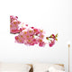 Pink Blossoms Wall Mural
