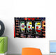 Slot Machine Play Wall Decal