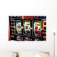Slot Machine Play Wall Mural
