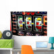 Slot Machine Play Wall Decal