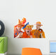 Dutch soccer fans Wall Decal