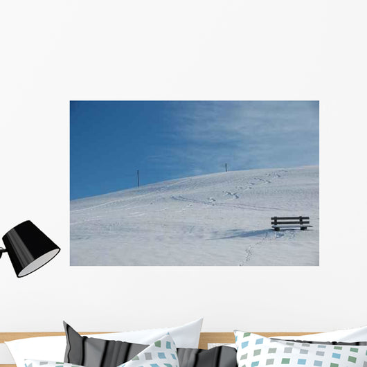 Lone Bank Snow Hill Wall Decal