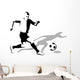 Fussballspieler Wall Mural