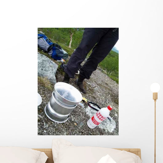 Camping Kungsleden Nordschweden Wall Decal
