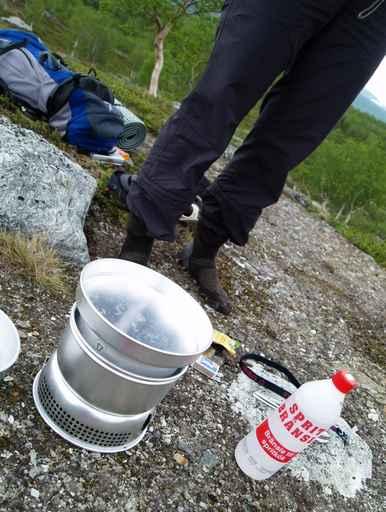 Camping Kungsleden Nordschweden Wall Decal