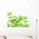 Green Leaves Wall Mural
