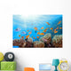 Coral Scene on the Reef Wall Mural