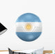 Argentinian Soccer Ball Wall Decal