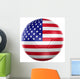 American Soccer Ball Wall Decal