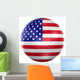 American Soccer Ball Wall Decal