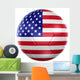 American Soccer Ball Wall Decal