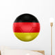 German Soccer Ball Wall Decal