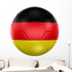 German Soccer Ball Wall Decal