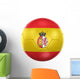 Spanish Soccer Ball Wall Decal