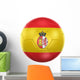 Spanish Soccer Ball Wall Decal