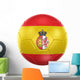 Spanish Soccer Ball Wall Decal