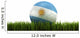 Soccerball Grass Wall Decal