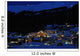 Ski Village Night Scenario Wall Mural