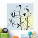 vector grass silhouettes backgrounds for design use Wall Mural