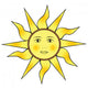 Sun Wall Decal