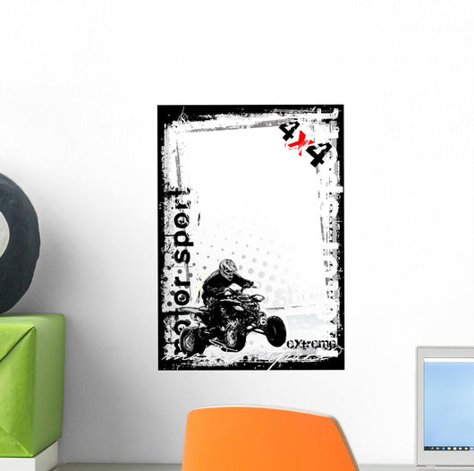 dirty motor sport Wall Mural