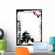dirty motor sport Wall Mural