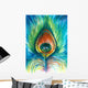 Peacock Feather Wall Mural