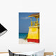 Barbados Lifeguards Tower Miami Wall Decal