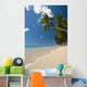 Barbados Palm Tree Leaning Wall Decal 2
