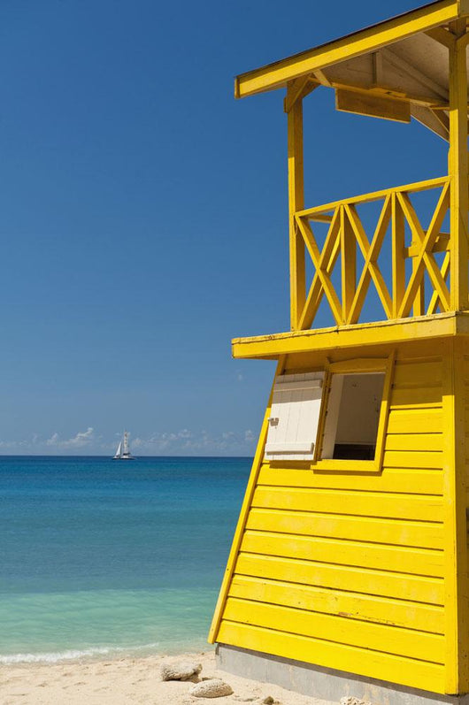 Barbados Oistins Lifeguards Tower Wall Decal