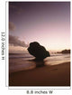 Barbados Silhouette Strange Shaped Wall Decal