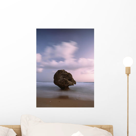 Barbados Strange Shaped Rock Wall Decal 1