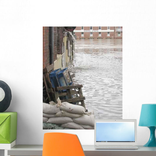 York Floods Wall Decal Design 2