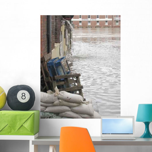 York Floods Wall Decal Design 2