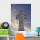 Celtic Cross with Blue Sky Wall Mural