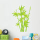 green bamboo Wall Decal