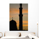 Egypt Silhouette Mosque Dawn Wall Decal