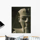 Egypt Detail Pharaoh Head Wall Decal