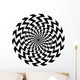 Optical illusion Wall Decal