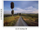Looking down Track Lined Wall Decal