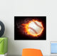 Baseball Ball Wall Mural