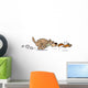 Dog Chasing Squirrel Wall Decal