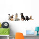 Groupe De Chiens Wall Decal