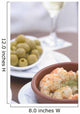 Spain Tapas with Glass Wall Decal